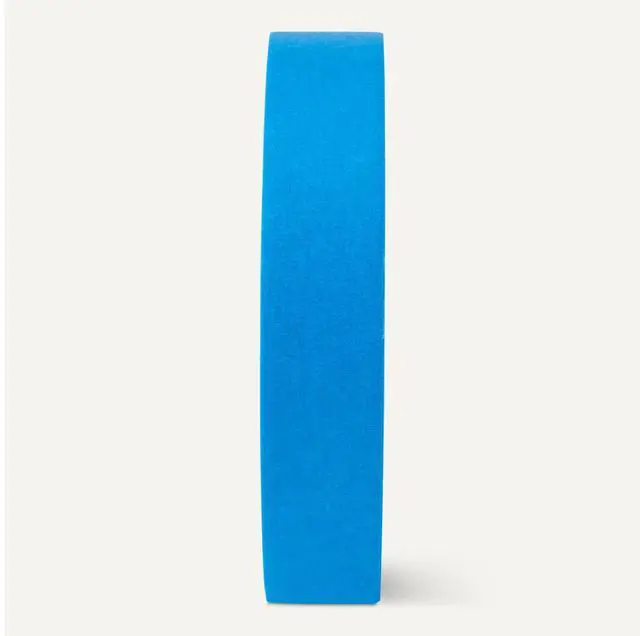 Alt view image 3 of 6 - Blue Painters Tape, Protects Surfaces, Removes Easily, No Residue, 0.94" x 60-Yard, 4 Rolls