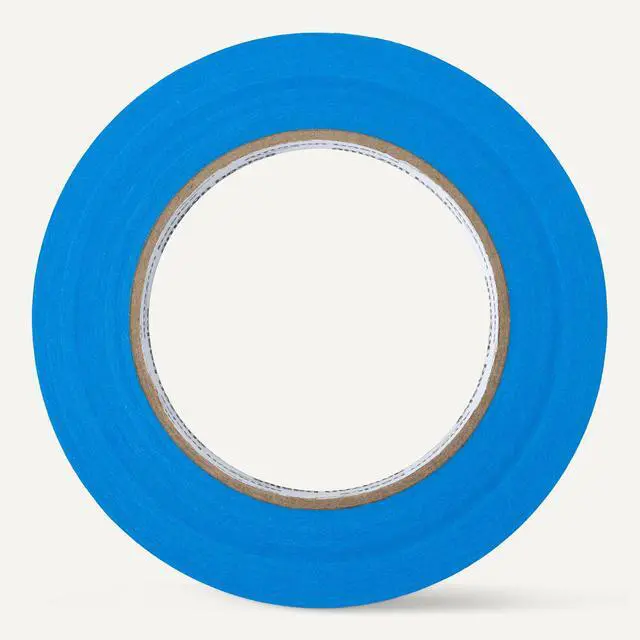 Alt view image 5 of 6 - Blue Painters Tape, Protects Surfaces, Removes Easily, No Residue, 0.94" x 60-Yard, 4 Rolls