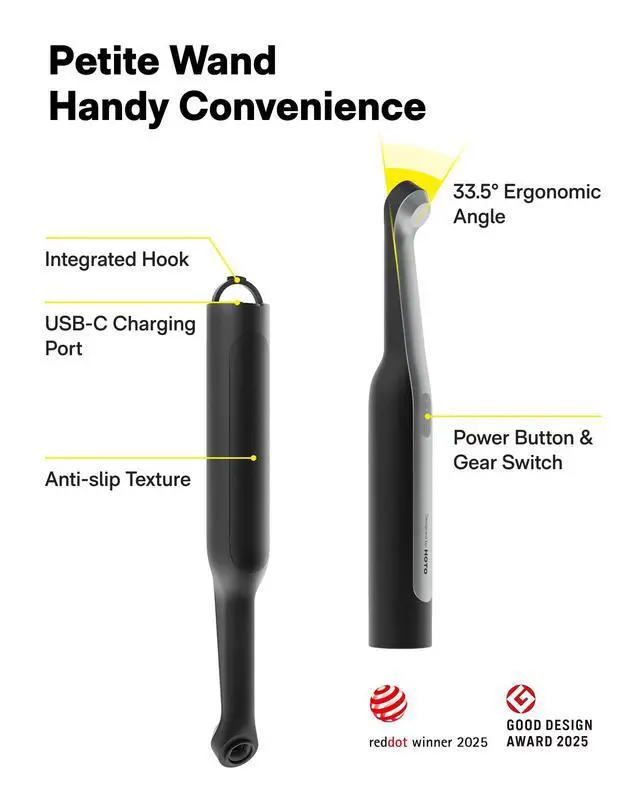 Alt view image 5 of 7 - Wand Cordless Spin Scrubber, Electric Grout Brush, 12 Brush Heads | IPX7 Full Body Waterproof Bathroom Scrubber, Cleaning Brush for Grout, Tiles, Corners, Crevices
