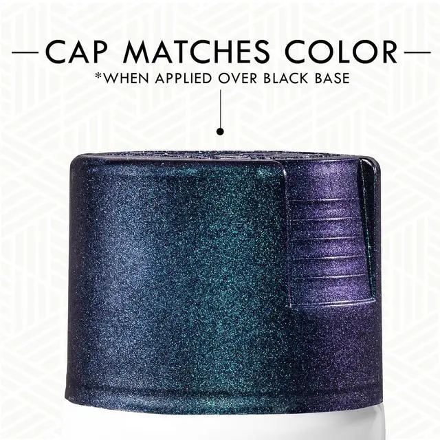 Alt view image 6 of 7 - Color Shift Blue Cosmos Spray Paint | Color Changing Finish, Iridescent Effect, Crafts, Decor & Accessories, Multi-Angle Appearance, 11 Oz