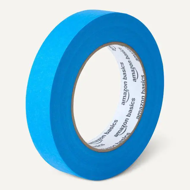 Alt view image 6 of 6 - Blue Painters Tape, Protects Surfaces, Removes Easily, No Residue, 0.94" x 60-Yard, 4 Rolls