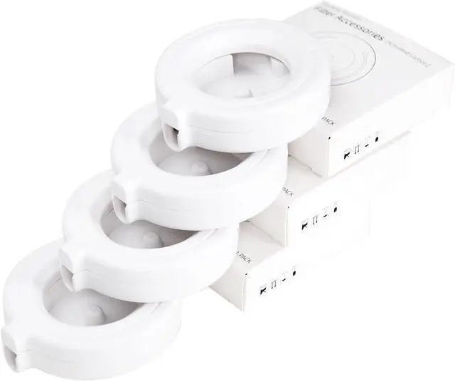 Main image of Water Dispenser Replacement Filters 4-Pack, Triple Filtration | Activated Carbon & Filter Cotton, Removes Odors, Softens Water, for Pet Fountains, Replace Every 30-45 Days