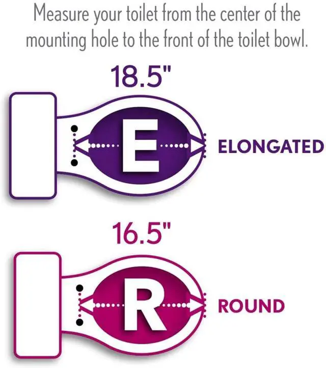 Alt view image 6 of 6 - Elongated Toilet Seat Slow Close, Quiet Toilet Seat Cover with Never Loosen Durable Toilet Seat Lid Easy to Install & Clean, Polypropylene (PP), White