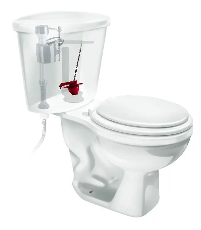 Alt view image 4 of 5 - 502 Universal 2-Inch Toilet Flapper, 3-Pack, Water Saving | Three solid-frame flappers, Adjustable water-saving dial, Fits most 2 in. flush valves, Resists chlorine and hard water