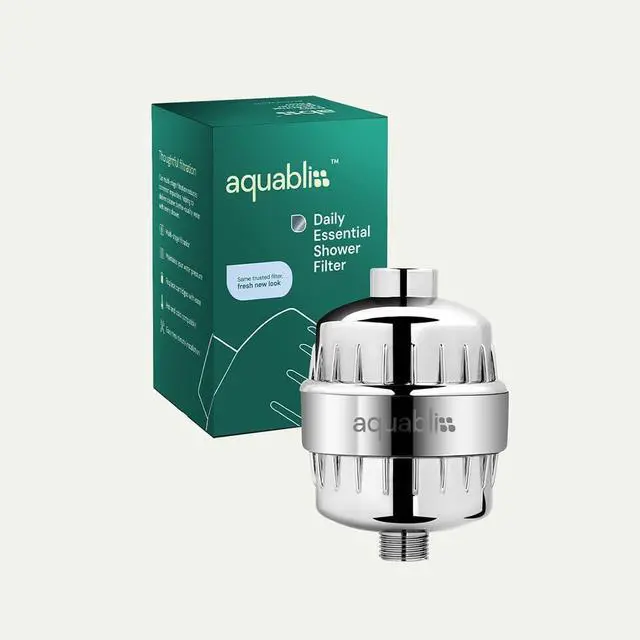 Alt view image 2 of 7 - SF220 Daily Essential Shower Filter - Chrome | Reduces chlorine, sediment & heavy metals for water that's kinder to skin & hair. No tools, 5-minute setup