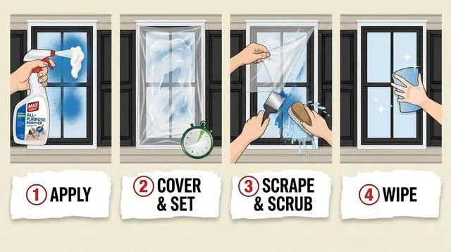 Alt view image 2 of 7 - All Purpose Paint Remover & Drip Cleaner, Multi-Surface, 22 oz