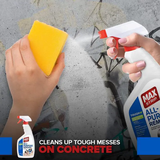 Alt view image 4 of 7 - All Purpose Paint Remover & Drip Cleaner, Multi-Surface, 22 oz