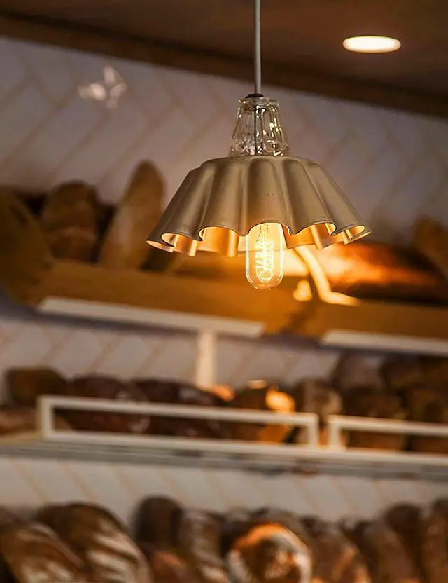 Alt view image 7 of 7 - Edison Bulbs, Light Bulbs, Incandescent, Warm White, 40 Watt | Amber Glass, T45, 110-130 Volts, E26/E27 Base Incandescent Dimmable Decorative Antique Filament Light Bulbs, 4 Packs
