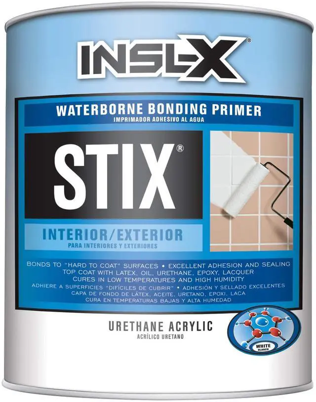 Main image of SXA11009A-04 Stix Acrylic Waterborne Bonding Primer, 1 Quart, White