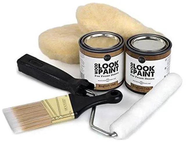 Alt view image 3 of 4 - Wood Look Paint Kit for Front & Interior Doors (English Oak)