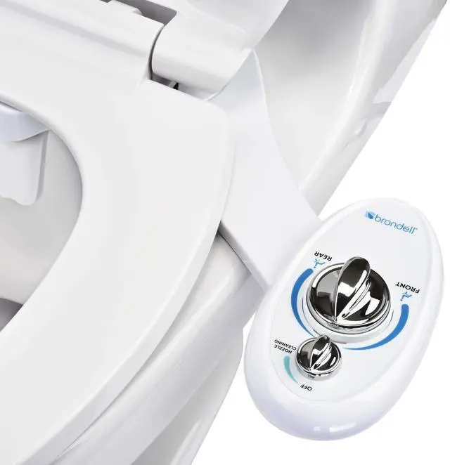 Main image of Bidet Left Hand Bidet Attachment SouthSpa Dual Nozzle - control panel on left side - Dual Positionable Nozzles for front and rear wash, LH-12