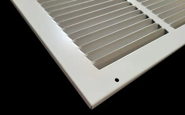 Alt view image 5 of 7 - Fits 30x6 Duct Opening | Steel Return Air Grille by | Vent Cover Grill for Sidewall and Ceiling | White | HVAC Cold Air Intake Grille | Outer Dimensions: 31.75"W X 7.75"H