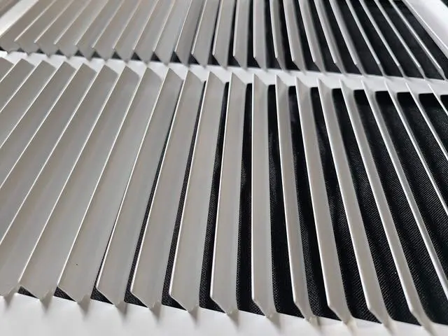 Alt view image 6 of 7 - Fits 30x6 Duct Opening | Steel Return Air Grille by | Vent Cover Grill for Sidewall and Ceiling | White | HVAC Cold Air Intake Grille | Outer Dimensions: 31.75"W X 7.75"H