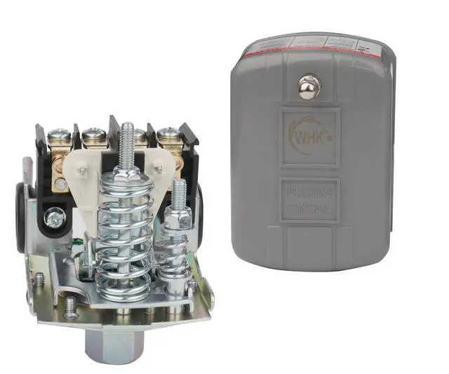 Alt view image 7 of 7 - Water Pressure Switch for Well Pump 40-60psi Water Pump Pressure Switch | Auto Electrical Control Adjustable Differential,1/4 Female NPT,Certicated UL,1PC-Grey
