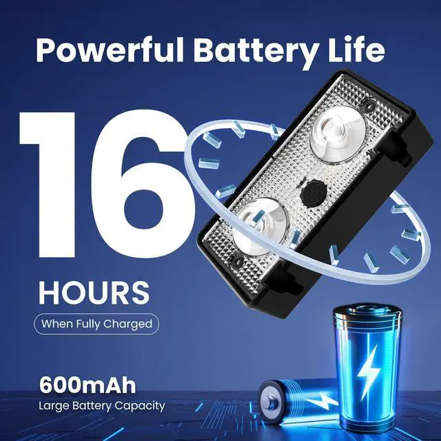 Alt view image 3 of 7 - Solar Fence Lights Outdoor, Color Changing, Waterproof IP65, 16 Pack | 11 Modes, 9 Colors 50 LM Solar Lights Waterproof with LED Focus Lens for Wall Backyard Deck Patio Porch Step Pool Decor