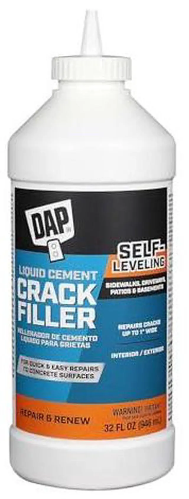 Alt view image 2 of 2 - Liquid Cement Crack Filler (Ready to Use), Gray, 32 Oz (7079837584)