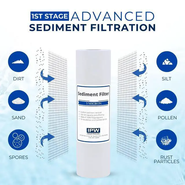Alt view image 2 of 6 - Universal 4-Stage Under Sink Reverse Osmosis Replacement Filter Kit | Replace Every 6-12 Months for Pure, Refreshing Water