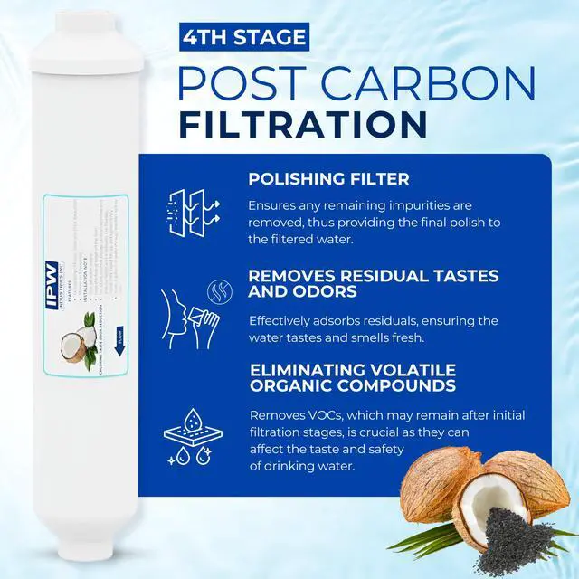 Alt view image 5 of 6 - Universal 4-Stage Under Sink Reverse Osmosis Replacement Filter Kit | Replace Every 6-12 Months for Pure, Refreshing Water