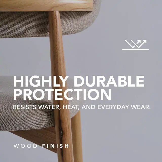 Alt view image 2 of 7 - Wood Stain Oil - 200 ft² - 360 ml, Clear Wood Finish for Interior Furniture & Floor - Linseed Wood Oil - Fast-Drying - Environmentally Friendly-Extra Durable Hard Wax Oil-VOC-Free