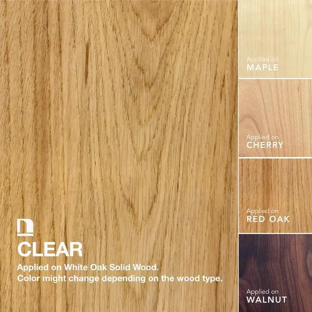 Alt view image 4 of 7 - Wood Stain Oil - 200 ft² - 360 ml, Clear Wood Finish for Interior Furniture & Floor - Linseed Wood Oil - Fast-Drying - Environmentally Friendly-Extra Durable Hard Wax Oil-VOC-Free