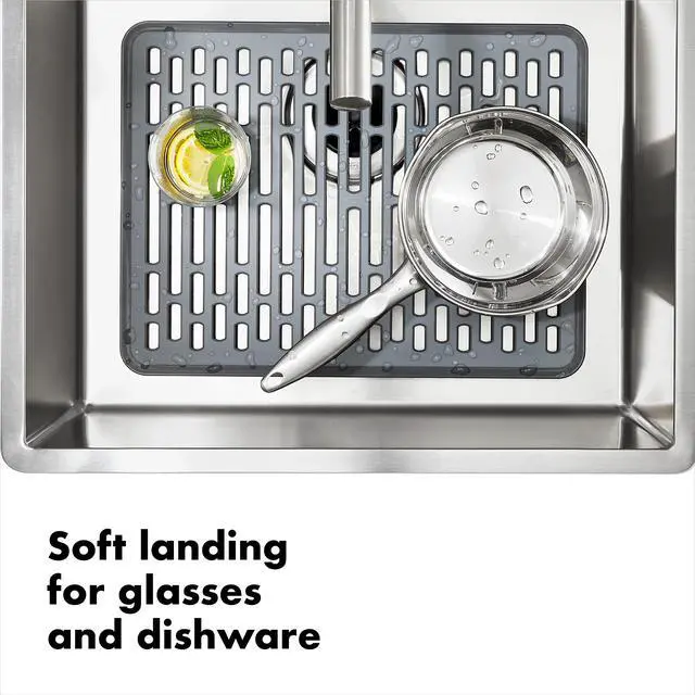 Alt view image 3 of 7 - Good Grips Silicone Sink Mat - Large