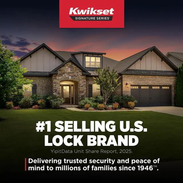 Alt view image 7 of 7 - Hancock Entry Door Knob with Lock and Key, Secure Keyed Handle Exterior, Front Entrance and Bedroom, Venetian Bronze, Pick Resistant SmartKey Rekey Security and Microban