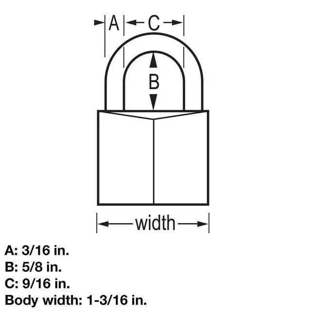Alt view image 5 of 6 - Outdoor Padlock Weather-Resistant Keyed Alike Lock 4-Pack 131Q | Outdoor Key Lock, Weather Resistant Padlock with Cover for Lockers, Fences, Sheds, Equipment, Keyed Alike, Black