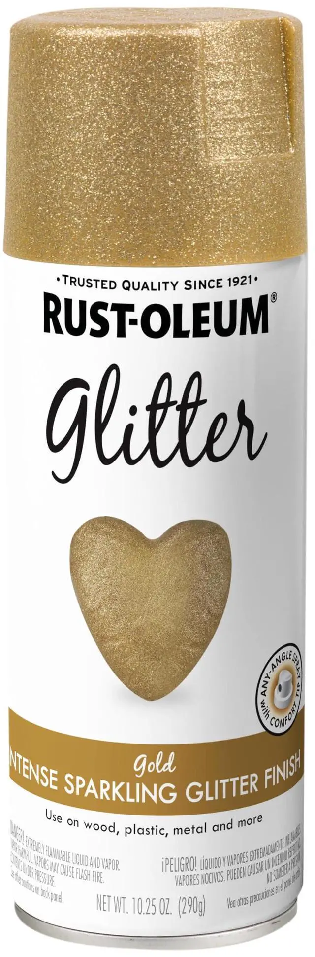 Main image of 301495 Specialty Glitter Spray Paint, 10.25 oz, Gold