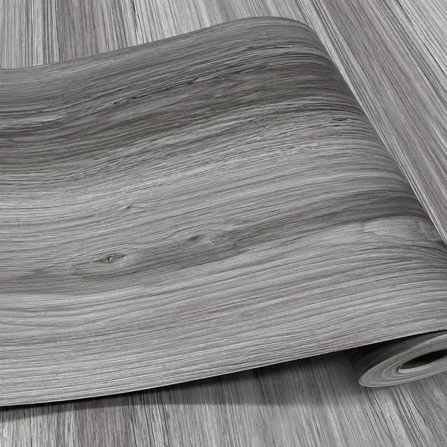 Main image of Woodgrain Vinyl Floor Roll, 11.8" x 118", QuickApply Peel & Stick | Nonslip texture, Good for renters and DIY users, Soft woodlook finish, Works on many surfaces, Easy to cut, Waterproof