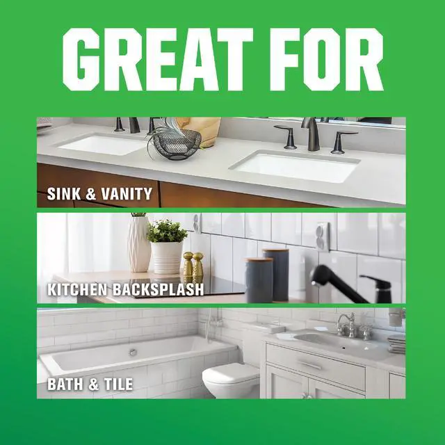 Alt view image 6 of 7 - Tub & Tile Gloss White Spray Paint | Bathroom Surface Refresh, Ceramic, Porcelain, Fiberglass, Durable Moisture Resistant Finish, 12 Oz