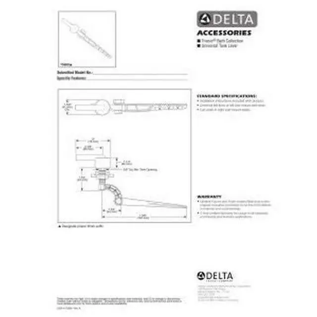 Alt view image 2 of 2 - Faucet 75960-CZ Trinsic Universal Trip Lever, Champagne Bronze