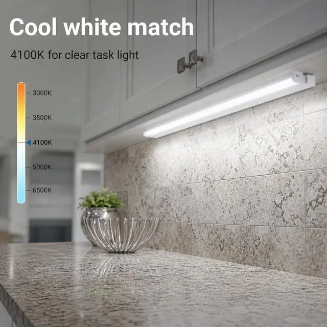 Alt view image 5 of 7 - F8T5 Fluorescent Light Bulbs - 12 inches Under Cabinet Bulb - Cool White 4100k 8 Watt Tube Bulb - Pack of 6