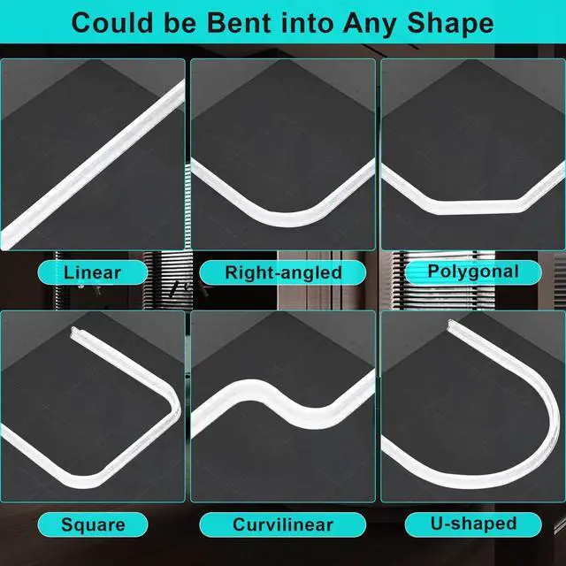 Alt view image 5 of 7 - 3ft/5ft/6ft/8ft/10ft Collapsible Shower Threshold Water Dam Water Barrier for Shower and Water Stopper Keeps Water Inside Water Threshold for Wet and Dry Separation (5ft, White)