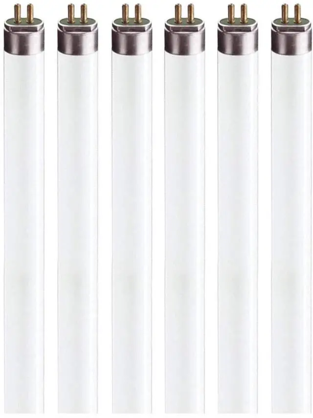 Main image of F8T5 Fluorescent Light Bulbs - 12 inches Under Cabinet Bulb - Cool White 4100k 8 Watt Tube Bulb - Pack of 6
