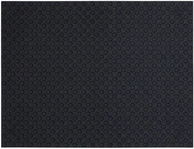 Alt view image 7 of 7 - Heavy Duty Rubber Stall Mat - Gym Floor- Under Dog Crate - All Purpose Utility 2'x3' - 1/2" Thick - Solid Texture
