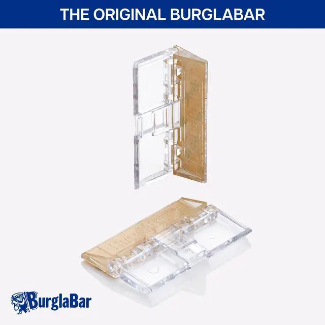 Alt view image 2 of 6 - 2 Pack Additional Security for Sliding Patio Doors and Sliding Glass Windows