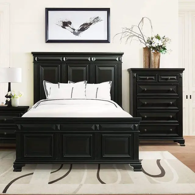 Alt view image 2 of 7 - Matte Finish Furniture Paint - 5 Oz Black Paint for Wood Cabinets, Doors, Tables, and Dressers Refinishing - Water-Based, Non-Toxic & Odorless, Easy to Apply(Black)
