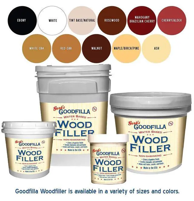 Alt view image 5 of 6 - White Oak, 8 oz, Wood and Grain Filler, Stainable, Tintable, Sandable, Zero Waste, Non-Toxic, USA Made