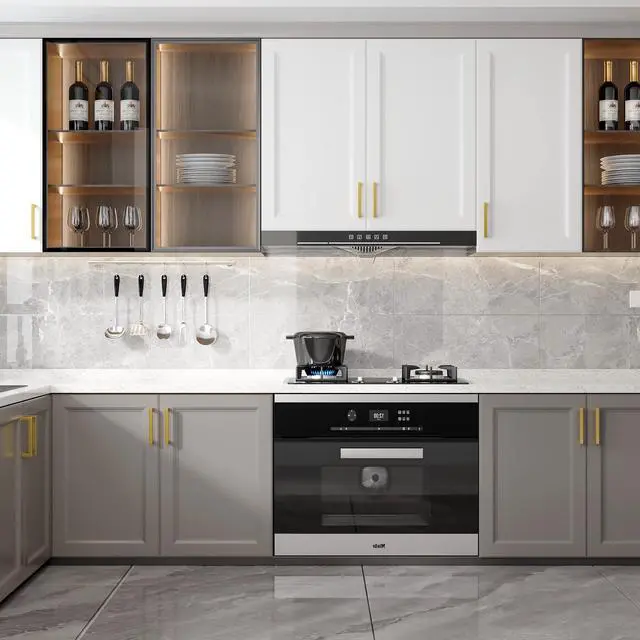 Alt view image 4 of 7 - 30 Pack 5 Inch Gold Cabinet Handles Gold Kitchen Cabinet Handles | Stainless Steel, Smooth Touch, Containing Screws, Gold Cabinet Pulls, Works for Kitchen, Dresser, Drawer, Cupboard