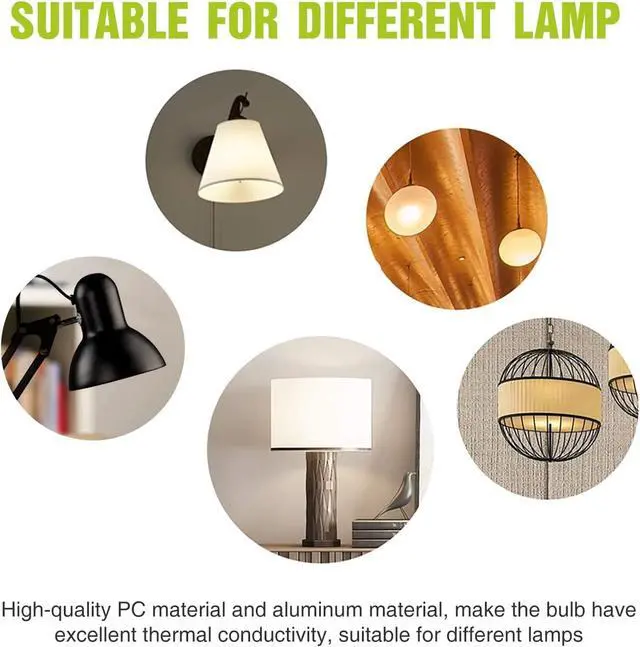 Alt view image 6 of 7 - A19 Rechargeable Light Bulbs Emergency Light Bulb for Power Outages, Led Bulb 60 Watt Equiv., Self-Charging Light Bulb 1200mAh Battery Backup Light Bulbs for Daily, Emergency Use (Daylight)