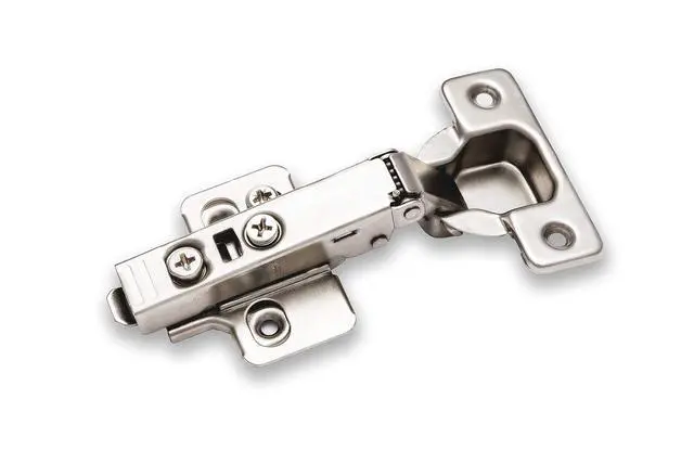 Alt view image 3 of 7 - 10-Pack Full Overlay Frameless Soft-Close European Hinges, 110° 3D Adjustable, Clip-On Concealed Kitchen Cabinet Door Hinges with Screws - Ideal for Modern Cabinets