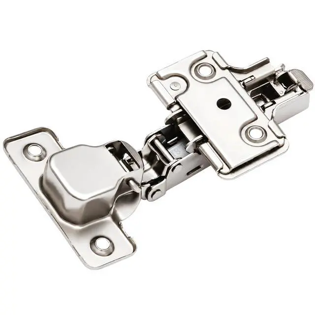 Alt view image 2 of 7 - 10-Pack Full Overlay Frameless Soft-Close European Hinges, 110° 3D Adjustable, Clip-On Concealed Kitchen Cabinet Door Hinges with Screws - Ideal for Modern Cabinets