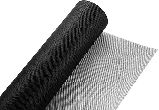 Main image of Fiberglass Screen Roll 36" x 100' A Continuous Roll UV Protection Install and Repair Door and Window Screen (36" x100', Black)