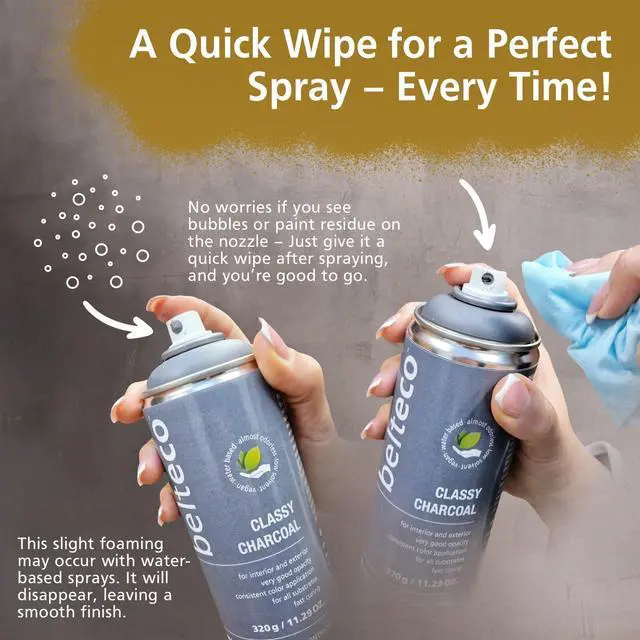 Alt view image 5 of 7 - Gold Spray Paint | For All Surfaces | Water-Based & Odorless | Eco-Friendly | Weather & UV Resistant | Fast-Drying | High Coverage | Indoor & Outdoor Use | Antique Gold Spray Paint for Plastic