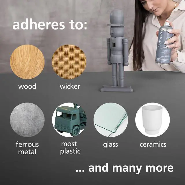 Alt view image 6 of 7 - Gold Spray Paint | For All Surfaces | Water-Based & Odorless | Eco-Friendly | Weather & UV Resistant | Fast-Drying | High Coverage | Indoor & Outdoor Use | Antique Gold Spray Paint for Plastic