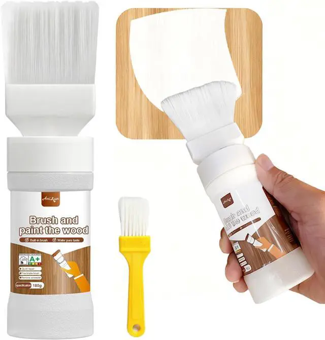 Main image of White Touch-Up Paint for Wood,Furniture,Cabinets,Metal,6.35 Oz,2-in-1 | Paint & Primer in One,Waterproof,No Sanding, Fast Drying, Water Based, Multi Surface