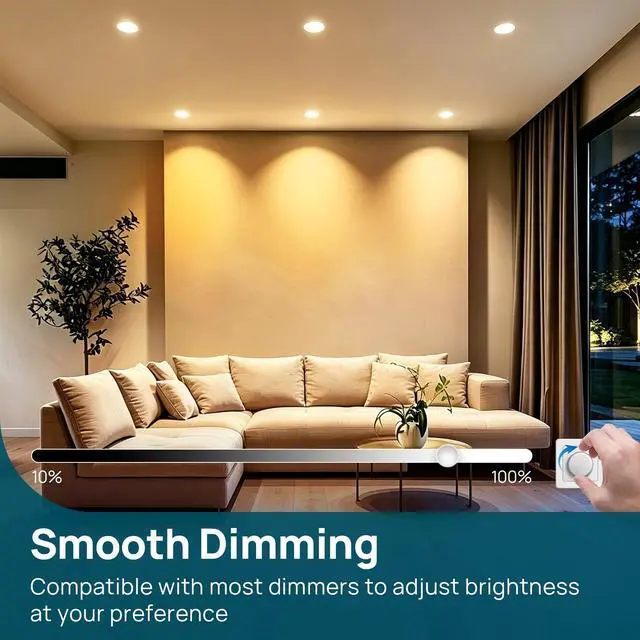 Alt view image 5 of 7 - BR30 LED Flood Light Bulbs Indoor, 65W Equivalent Dimmable LED Recessed Bulbs, 10W 850 Lumens, 2700K Soft White E26, UL FCC Certified, Recessed Can Light Bulb for Bedroom Bathroom, 12 Packs