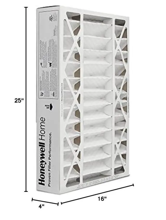 Alt view image 3 of 3 - 16x25x4 MERV 8, AC Furnace Air Filter, 1 PACK | (CF408F1625-1PKAM)(Actual Dimensions: 15.63 x 24.75 x 4.38 in.)