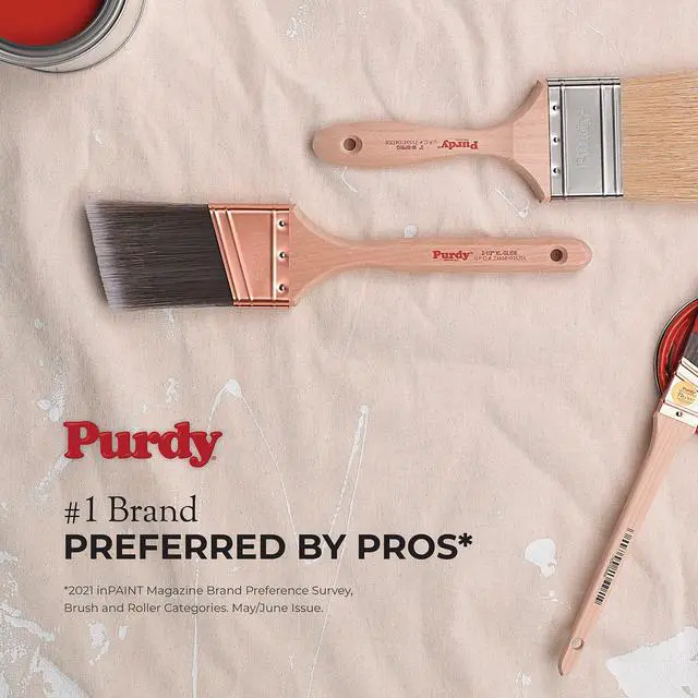 Alt view image 7 of 7 - XL Glide 2 in. Angular Trim Paint Brush - 1 Each