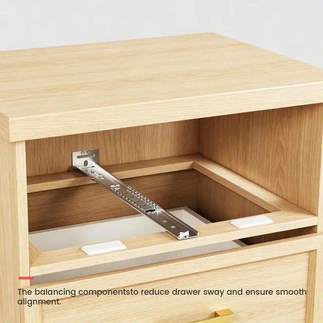 Alt view image 7 of 7 - 14 Inch Heavy Duty Center Mount Drawer Slides Track (5 Pcs) | 50lb Capacity Bottom Glides; 3/4 Extension Cold Rolled Steel; Smooth Sliding; Easy Furniture Replacement; Quiet Motion